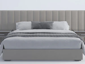 bed modern 01 3D Model