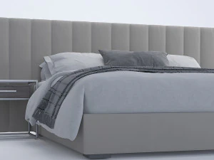 bed modern 01 3D Model