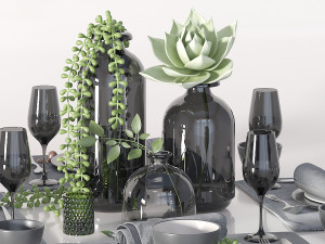 table setting 3D 模型