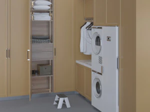 prateleiras para lavanderia 2 Modelo 3D