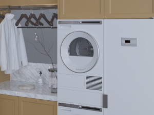 laundry room shelves 2 Modelo 3D