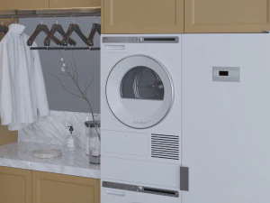 prateleiras para lavanderia 2 Modelo 3D