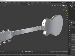 electric guitar 3D Model