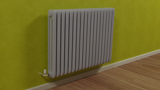 radiator 3D 模型 .c4d .max .obj .3ds .fbx .stl .blend 