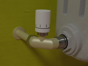 radiator 3D 模型