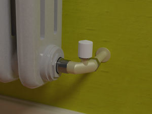 radiator 3D 模型