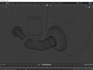 radiator 3D 模型