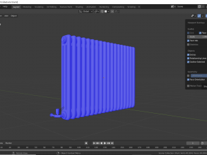 radiator 3D 模型