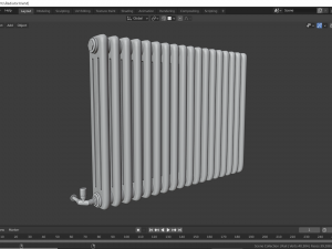 radiator 3D 模型