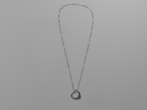 heart necklace 3D 模型