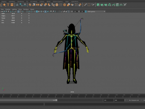 elf warrioranimated 3D मॉडल