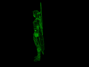 elf warrioranimated 3D मॉडल