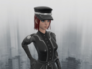 Game-ready character - asura commandor Modello 3D