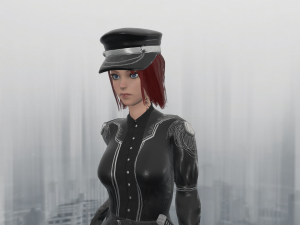 Game-ready character - asura commandor Modello 3D
