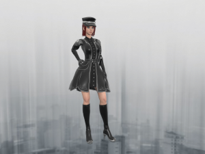 Game-ready character - asura commandor Modello 3D