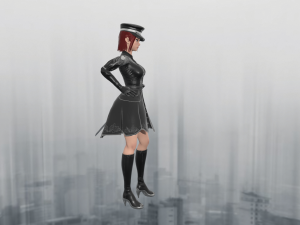 Game-ready character - asura commandor Modello 3D