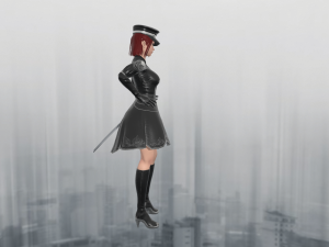 Game-ready character - asura commandor Modello 3D