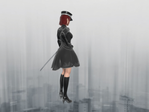 Game-ready character - asura commandor Modello 3D