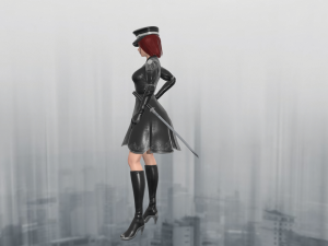 Game-ready character - asura commandor Modello 3D