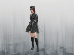 Game-ready character - asura commandor Modello 3D