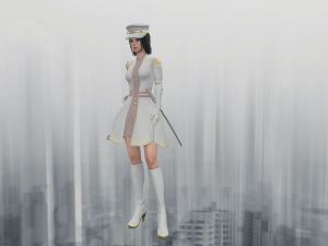 Game-ready character - asura commandor Modello 3D
