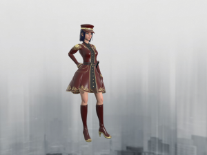 Game-ready character - asura commandor Modello 3D
