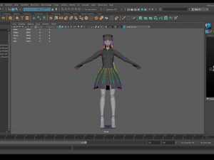 Game-ready character - asura commandor Modello 3D