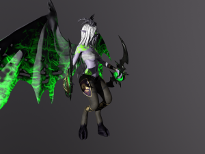 demon hunter 3D Model