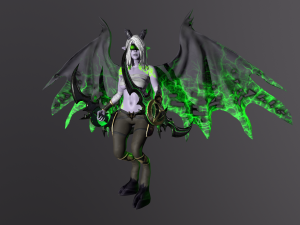 demon hunter 3D Model