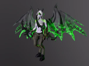 demon hunter 3D Model