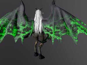 demon hunter 3D Model