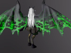 demon hunter 3D Model