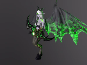 demon hunter 3D Model