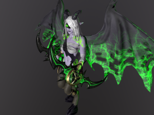 demon hunter 3D Model