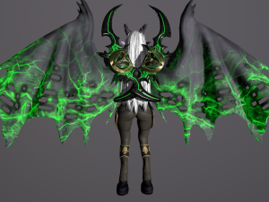 demon hunter 3D Model