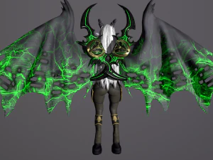 demon hunter 3D Model