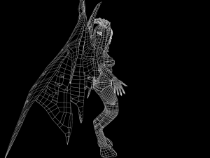 demon hunter 3D Model