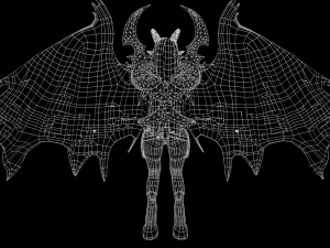 demon hunter 3D Model