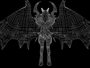 demon hunter 3D Model