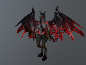 demon hunter 3D Model