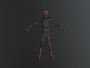 zombie 3D Model