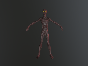 zombie 3D 모델
