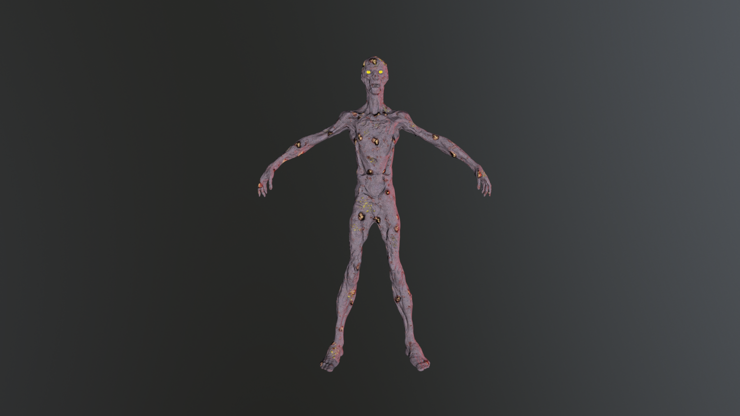 Zombie 3d model