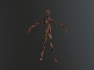 zombie 3D 모델