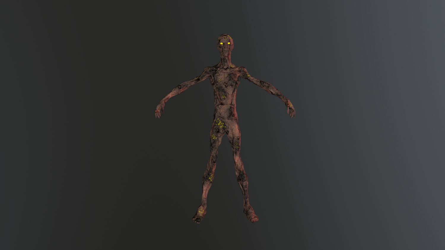 Zombie 3d model