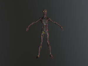 zombie 3D 모델