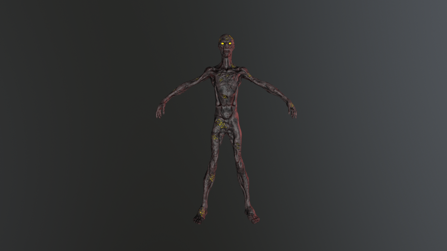 Zombie 3d model