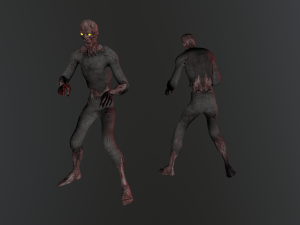 zombie 3D 모델