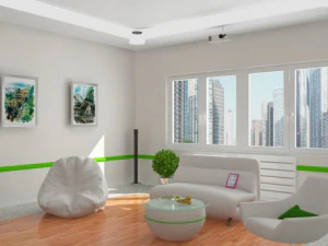 방의 디자인 3D 모델