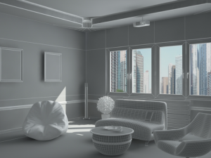 the design of the room 3D 모델